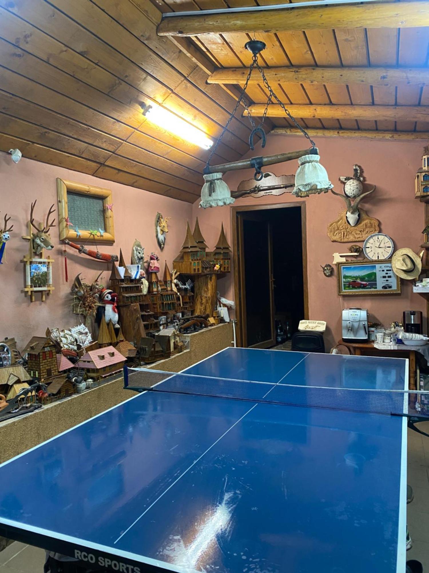 Cabana Cu Teren De Tenis -- Etaj Banita Eksteriør billede